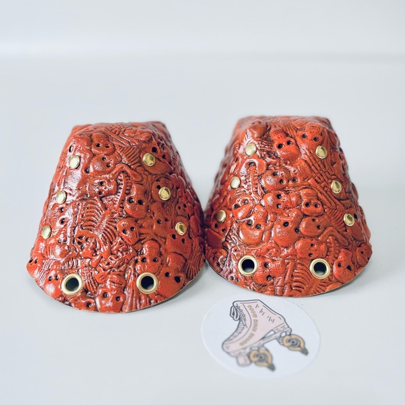 Neon Skeleton toe guards for Roller skates - Picture 3 of 15